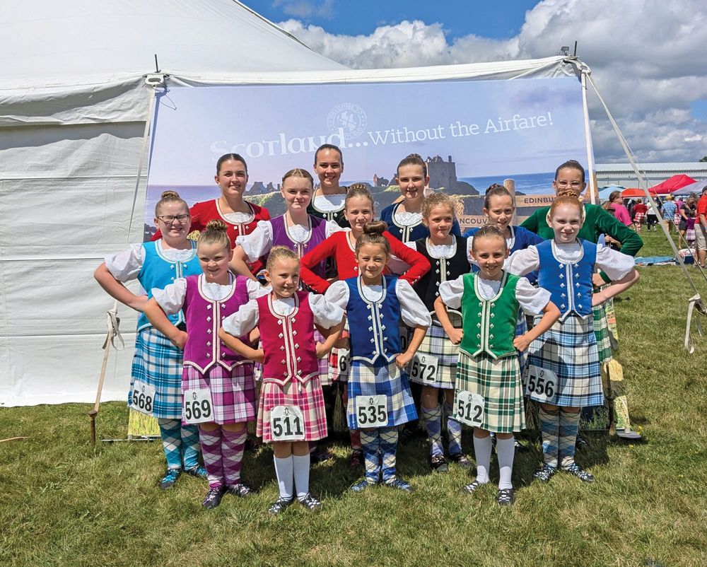 Local dancers compete at Fergus Scottish Festival post image