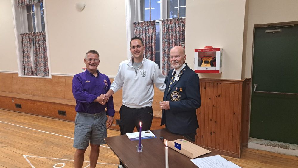 New member of Belwood and District Lions Club post image