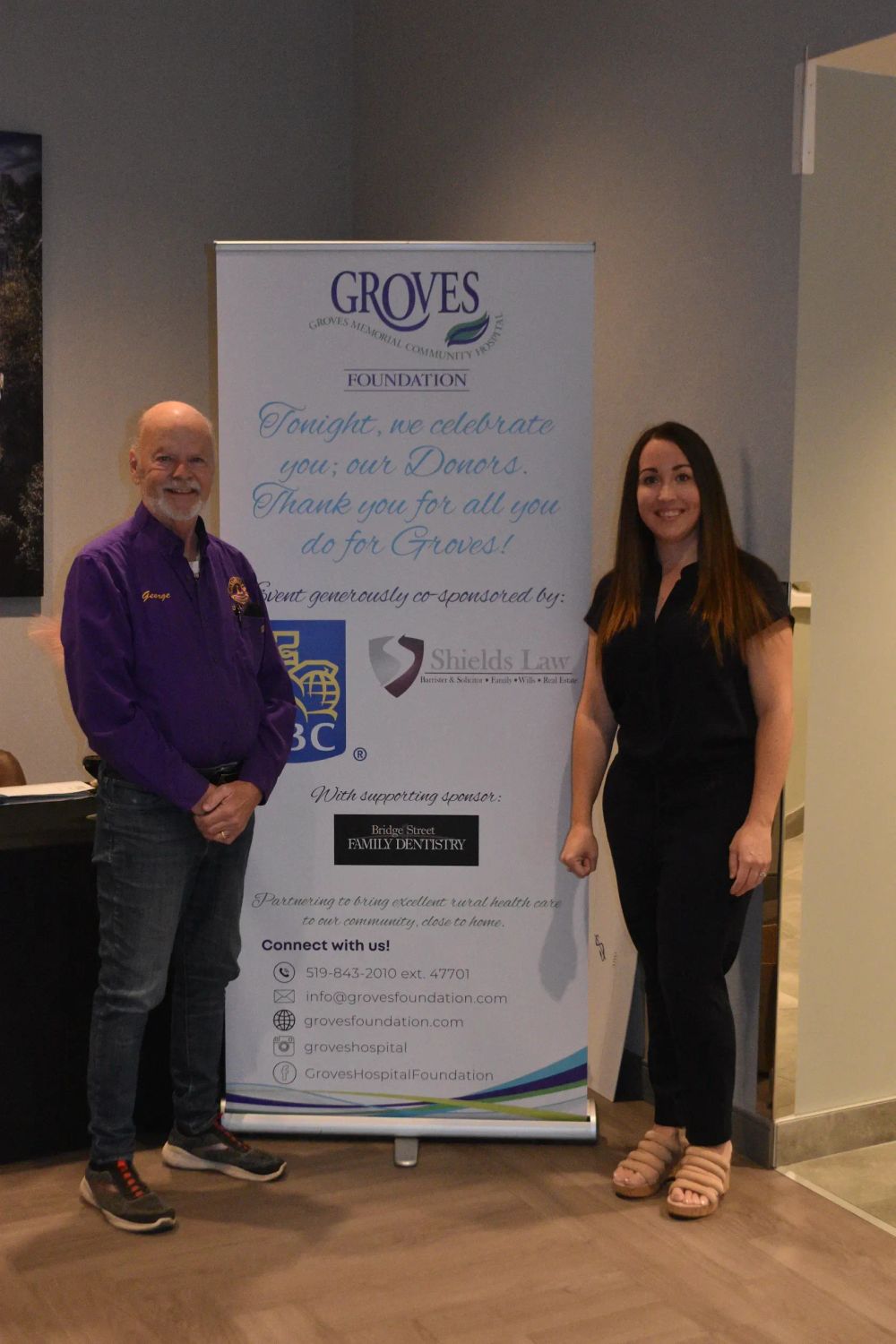 Groves hospital celebrates donors post image
