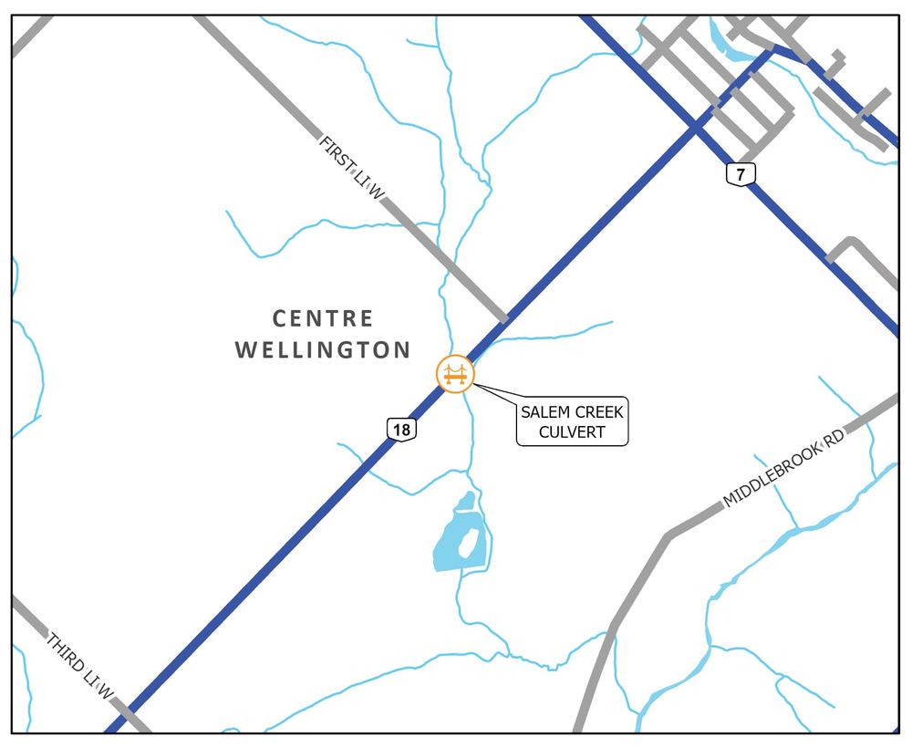 Salem Creek construction begins post image