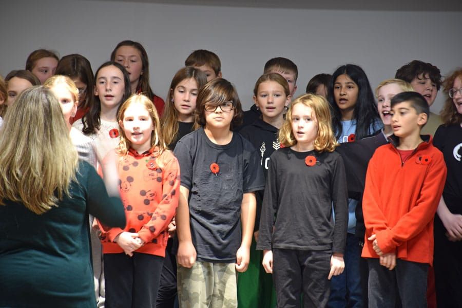 Aberfoyle students play large role in Puslinch Remembrance Day ceremony post image