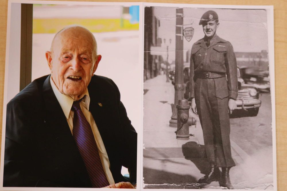 Hundred-year-old veteran Oliver Randall shares Second World War experience post image