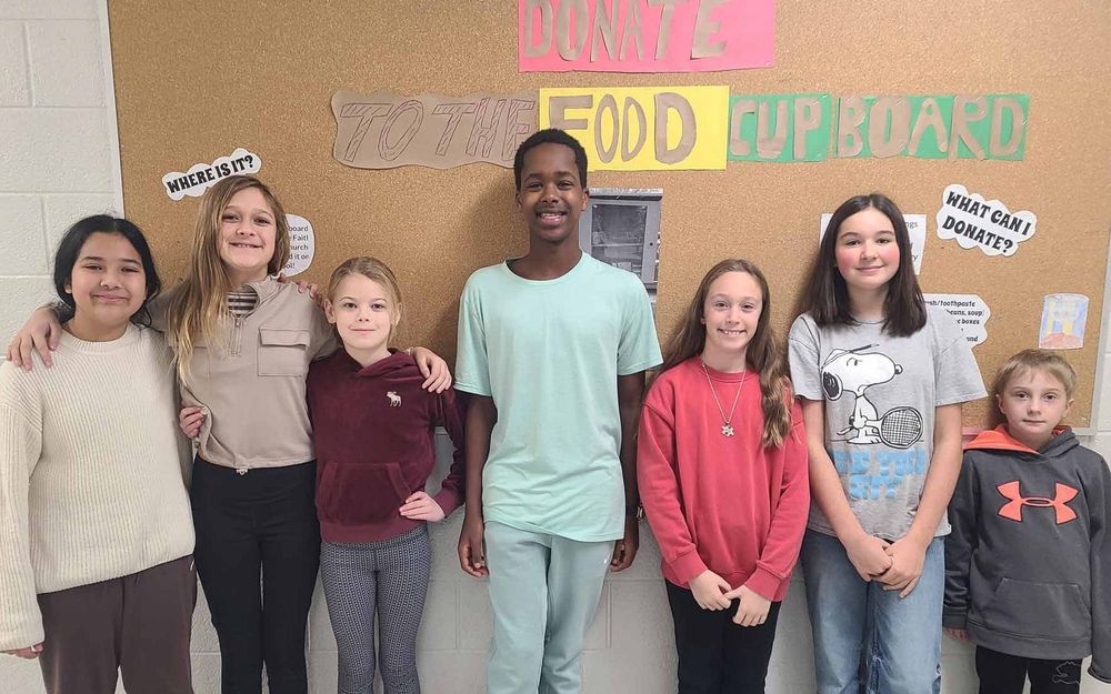 JD Hogarth’s Equity and Inclusion Club works to keep community pantry stocked post image