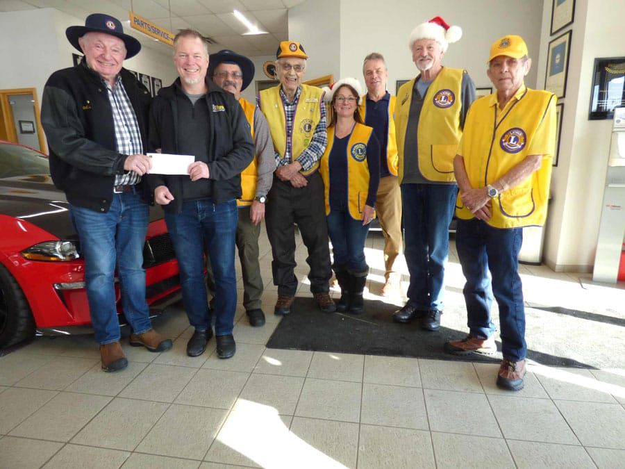 Fergus Lions Club and Reliable Ford partner for successful annual Christmas drive post image