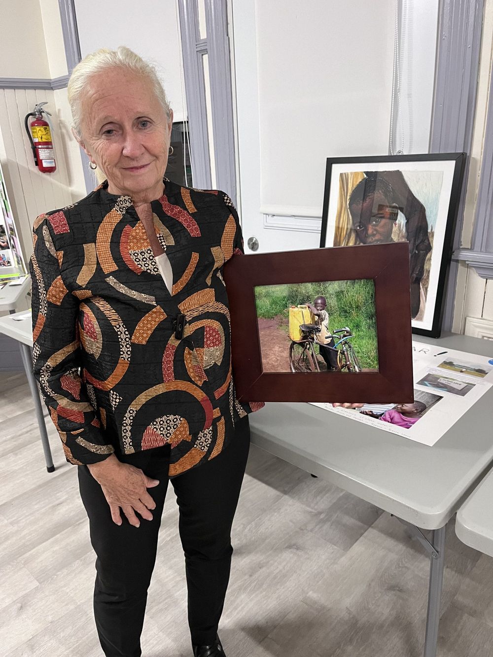 Local resident speaks on charitable Water Aid program post image