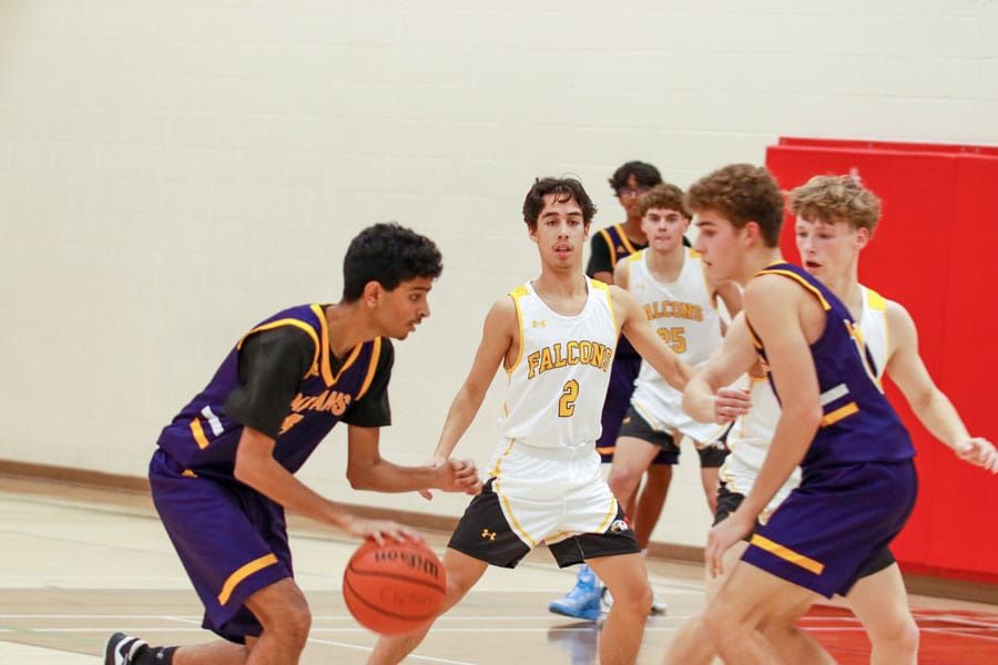 Winning game for Centre Wellington District High School Junior Boys basketball team post image