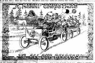 Celebrating a late 19th century Christmas post image