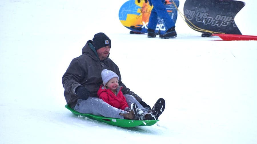 Tobogganing fun at the county museum post image