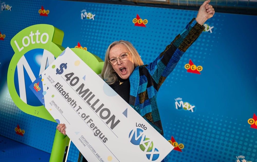 Fergus woman wins $40-million Lotto Max prize post image