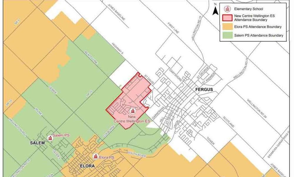 Staff recommend boundaries for Fergus, Elora, Salem elementary schools post image