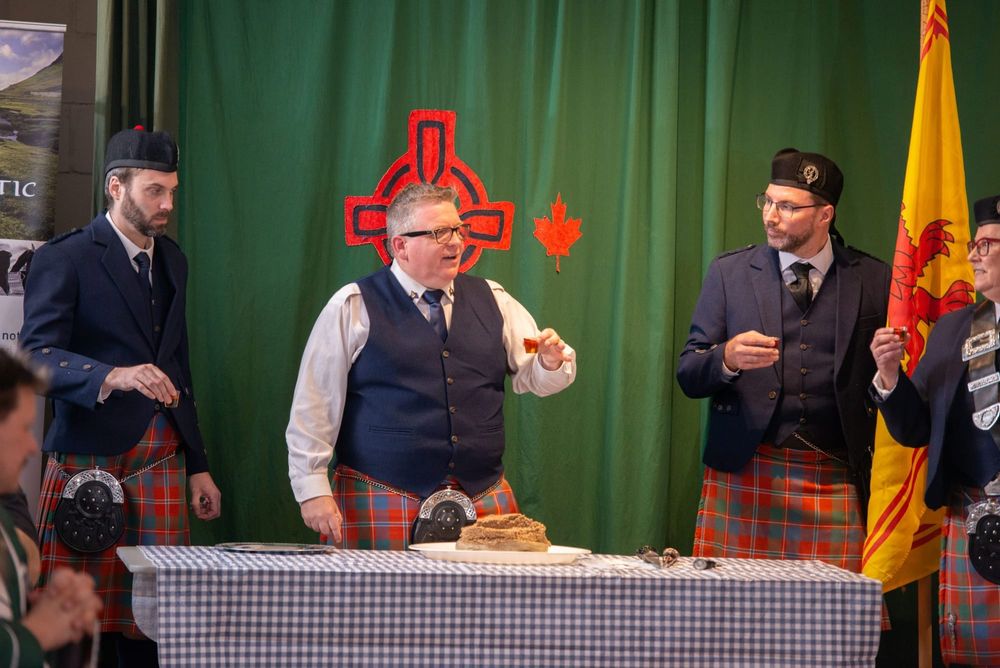 Fergus Highland Rugby’s first Robbie Burns night post image