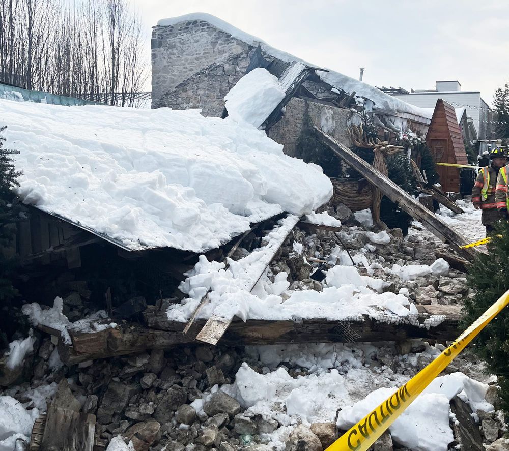 Abandoned building collapses in Elora post image