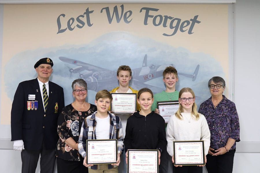 Remembrance Day poster and literary contest winners post image