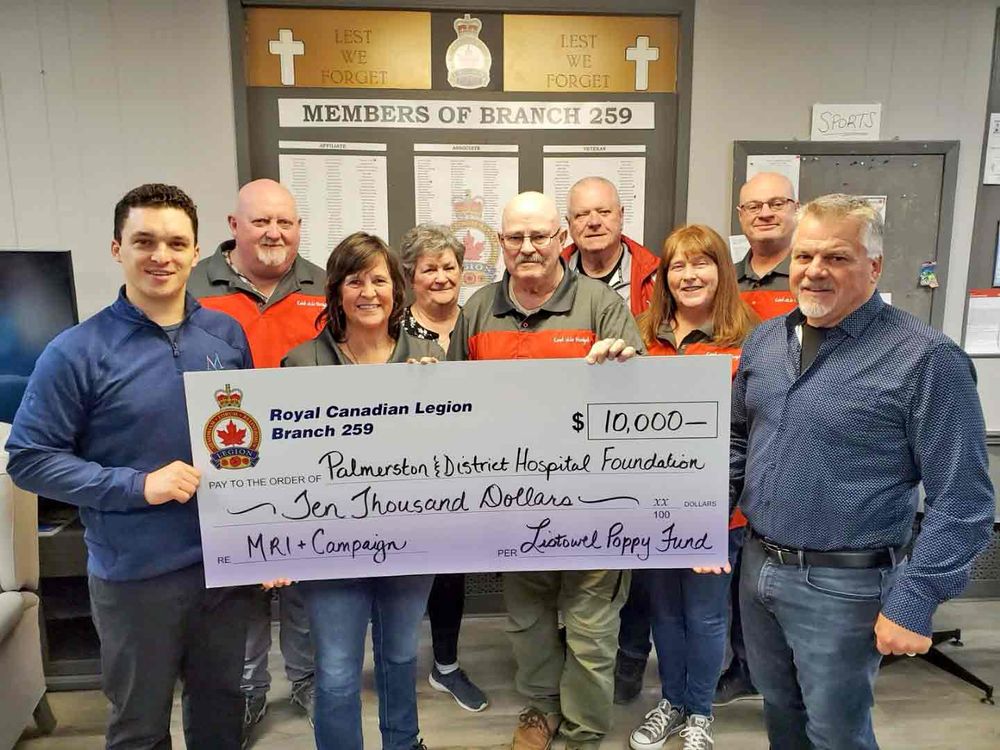 Palmerston and District Hospital Foundation receives $10,000 donation post image