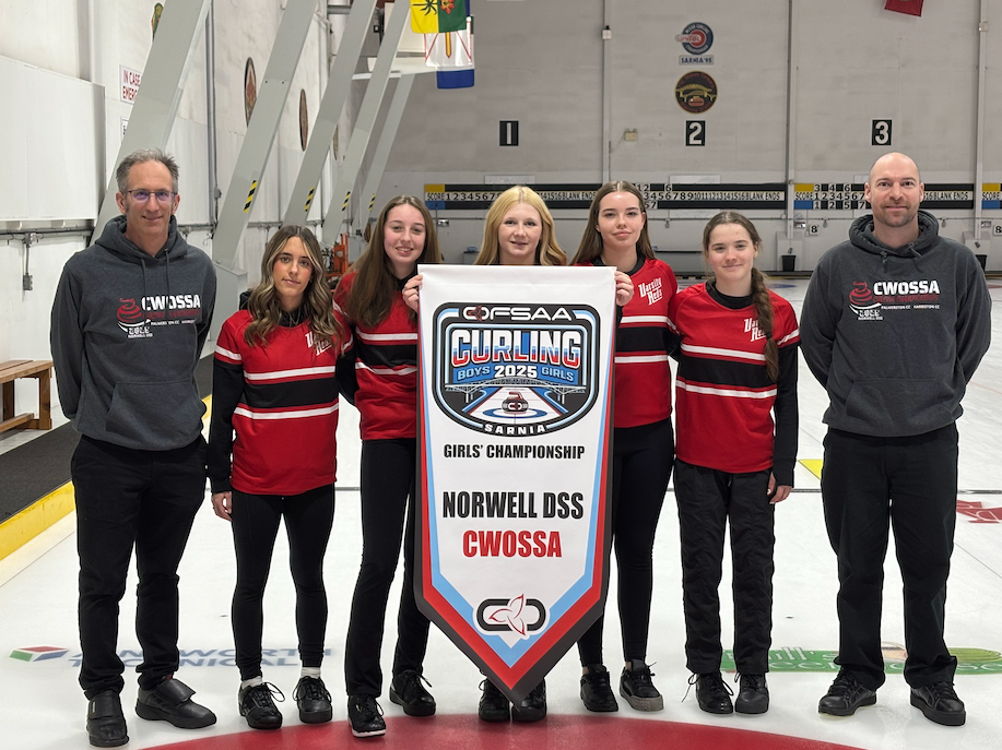 NDSS varsity curling team compete at OFSAA tournament post image