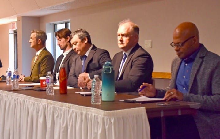 Carbon tax, electoral reform, Gaza, crime, housing discussed at all-candidates meeting post image