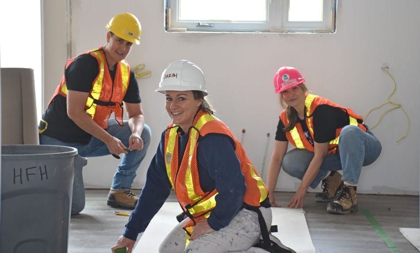 Women take turn with tools at Habitat for Humanity’s women build day post image