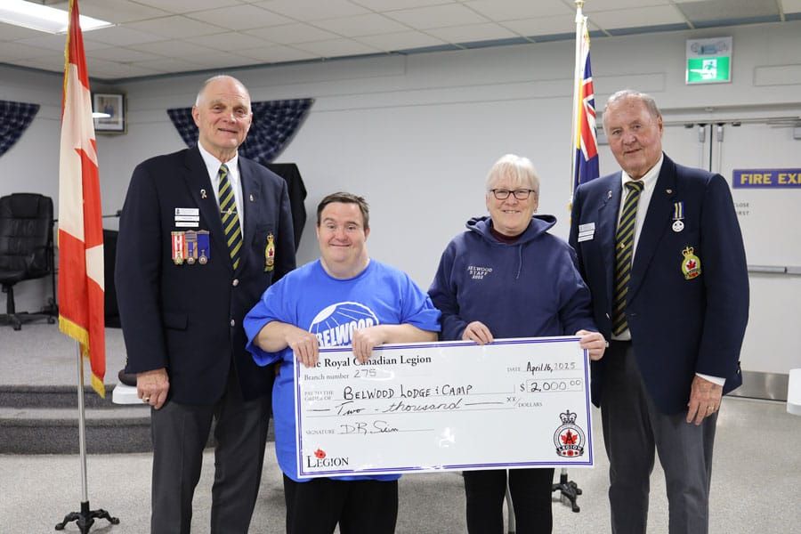 Belwood Lodge and Camp receives $2,000 donation post image