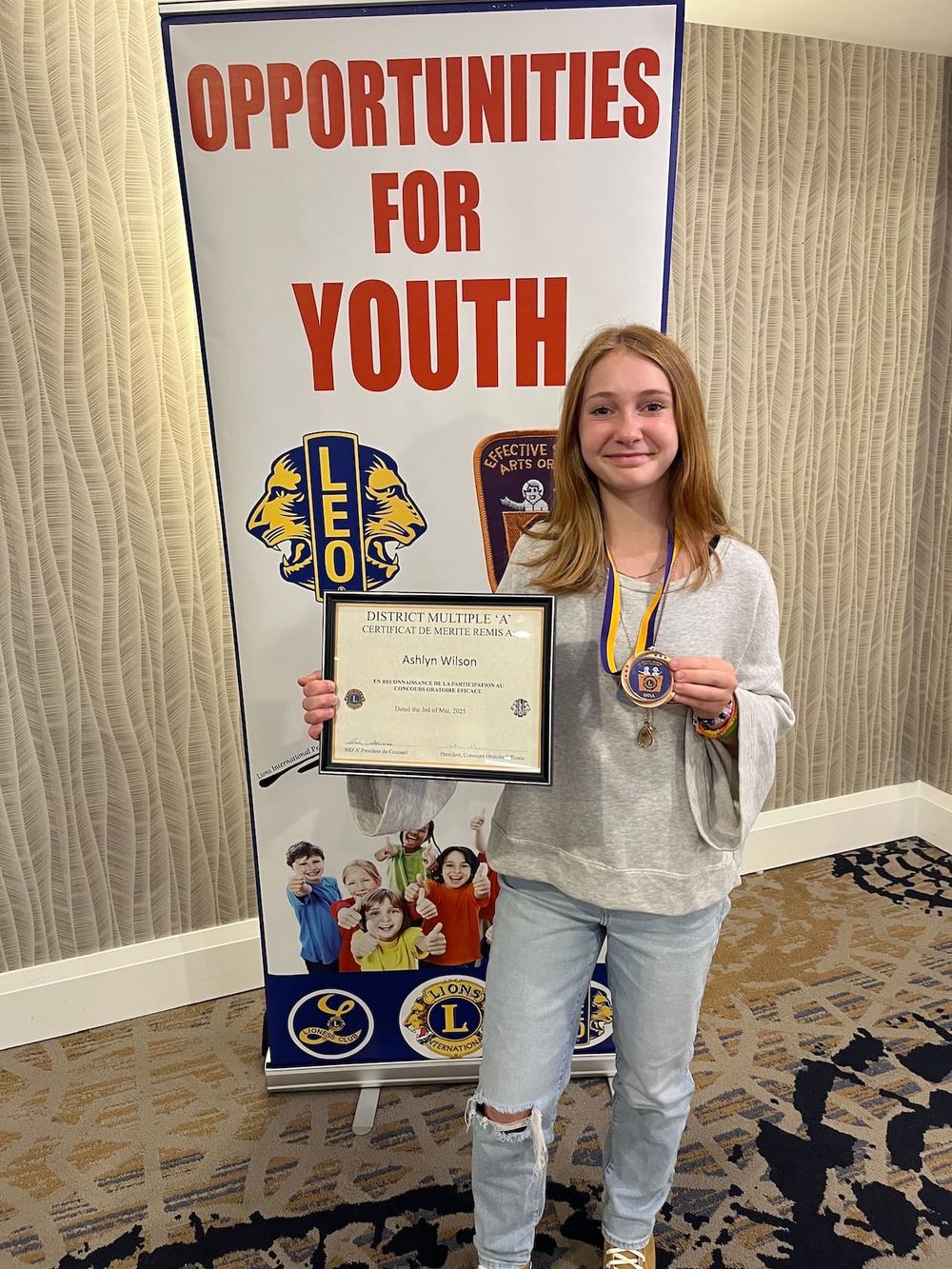 Lions Clubs host Effective Speaking Contest post image