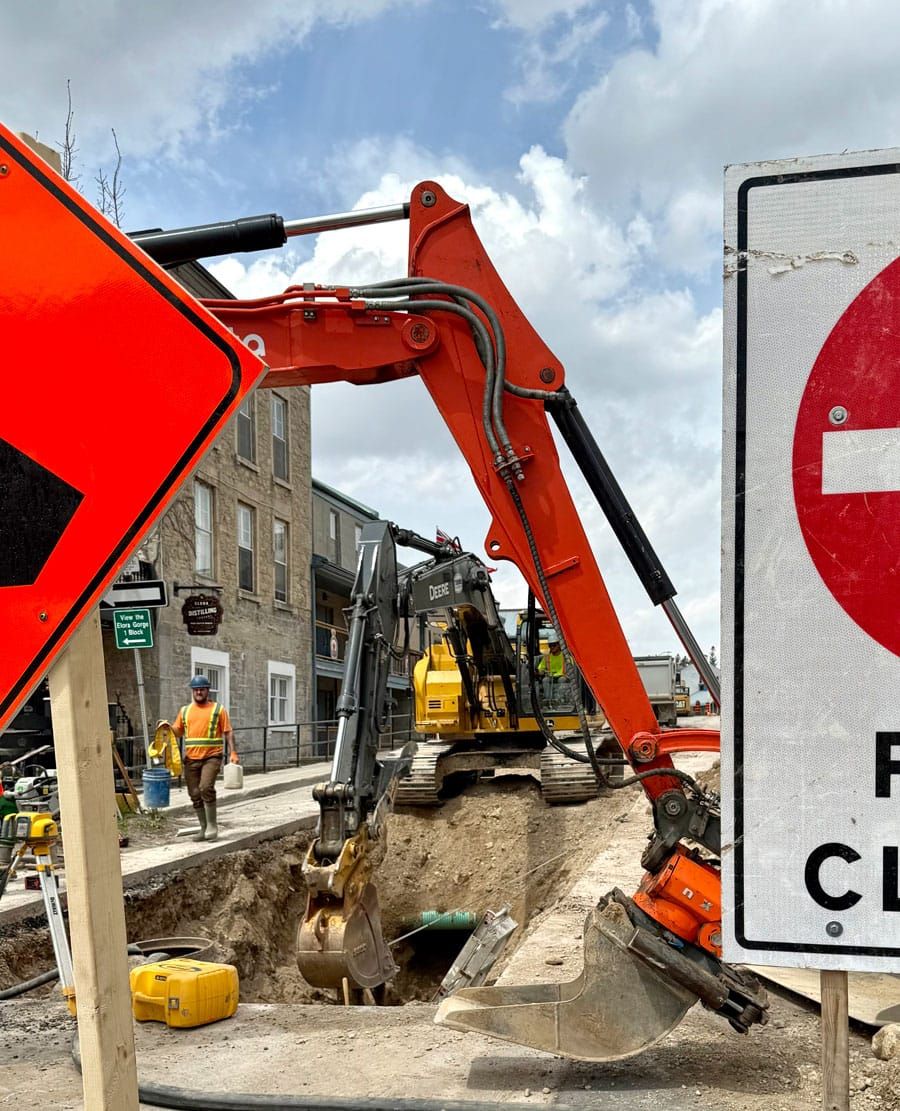 Construction resumes on Metcalfe Street post image