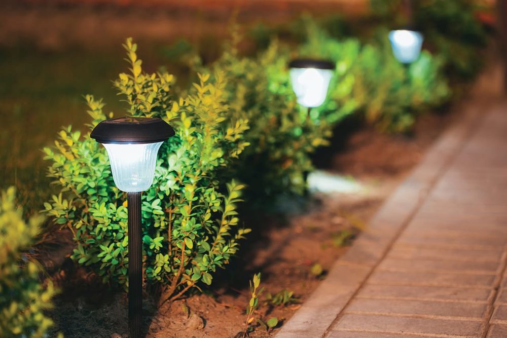 Landscape lighting helps brighten up a property at night post image