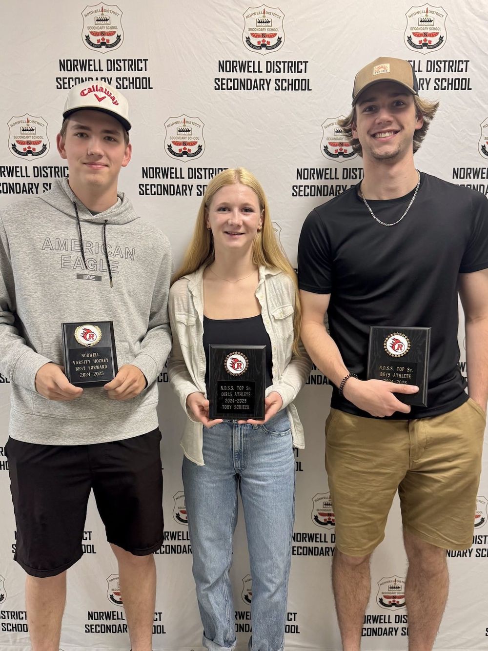 Norwell DSS students receive athletic awards post image