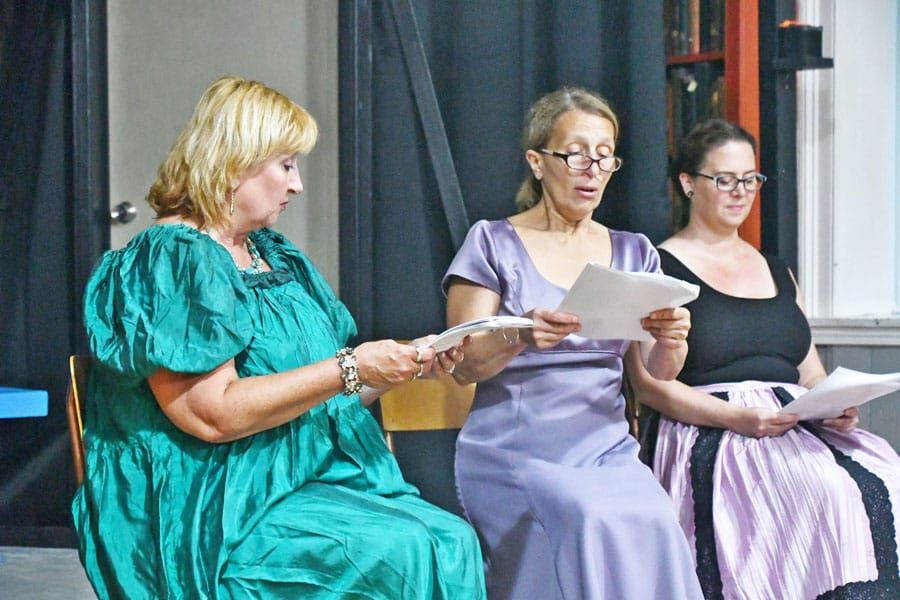 Grinder Productions presented three short plays at Ennotville Library post image