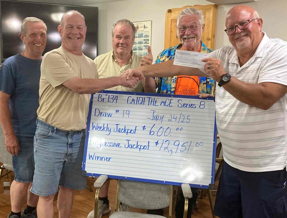 Andy Minnick wins Catch the Ace competition post image