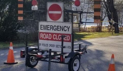 Police investigating after pedestrian struck by transport truck post image