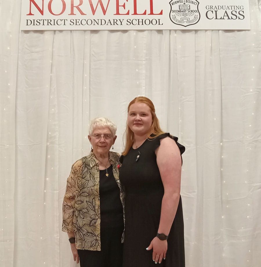 Bursaries presented at Norwell Secondary School commencement ceremony post image