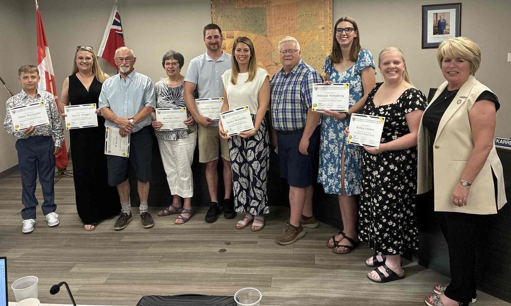 Nine volunteers recognized by Township of Wellington North post image