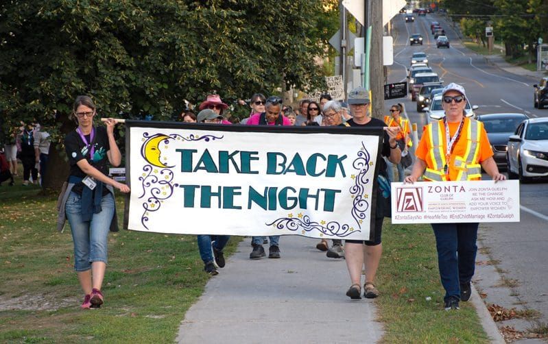 They took to the street to ‘take back the night’ post image
