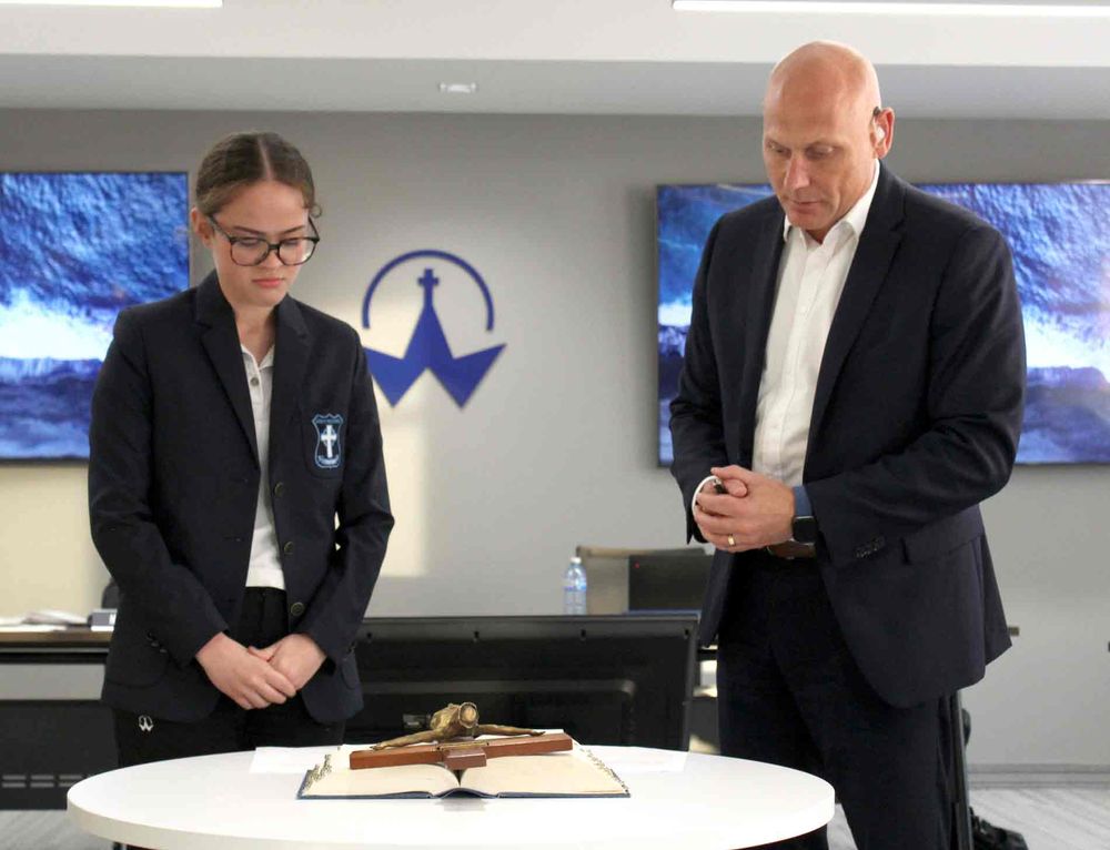 New Catholic school board student trustees sworn in post image