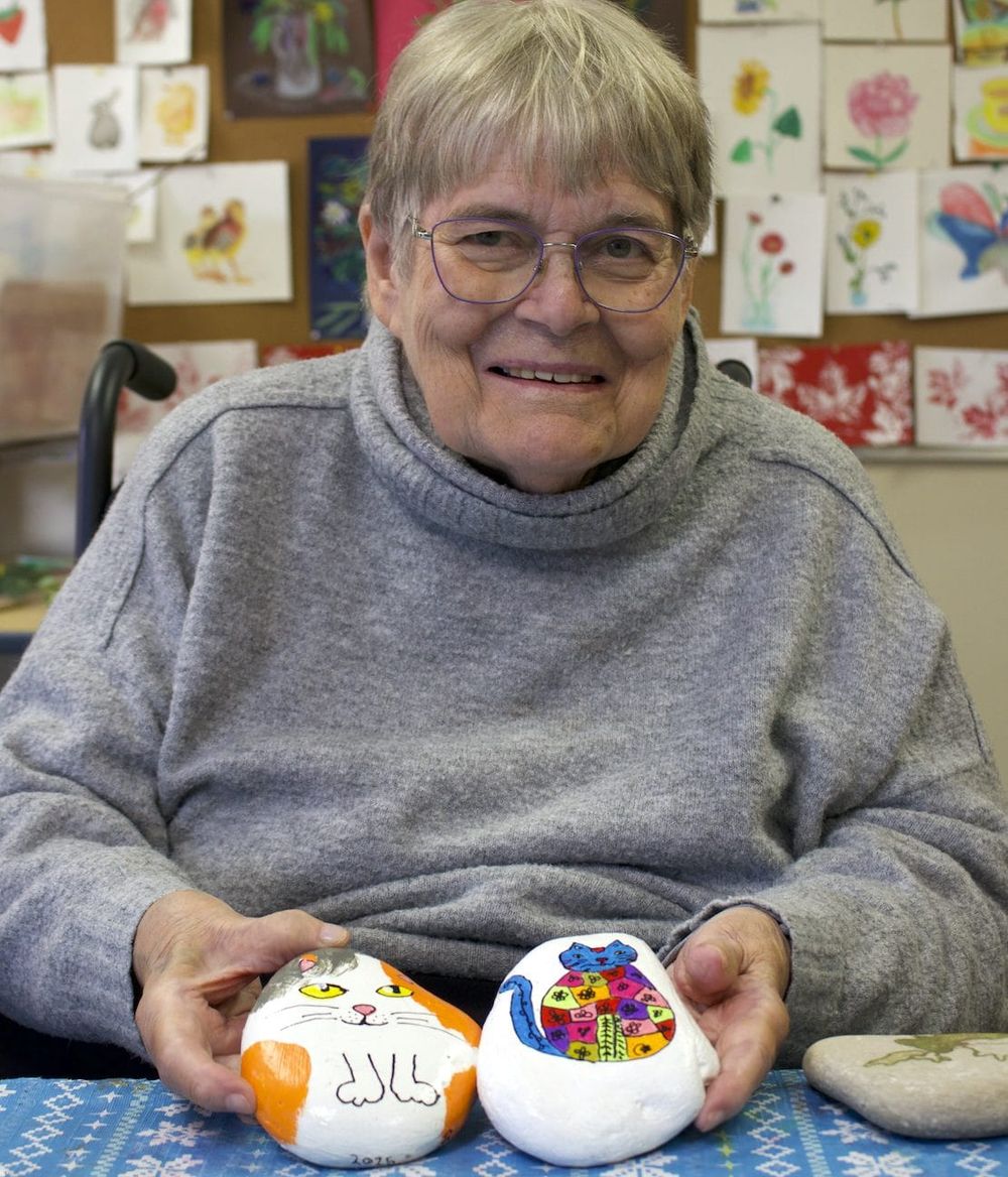 Local senior turns art project into fundraiser for Diabetes Canada post image
