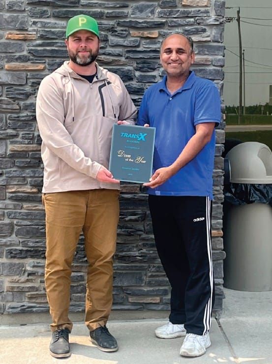 TransX Group of Companies announces Eastern Truckload Driver of the driver of the year post image