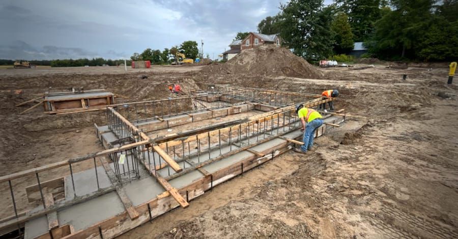 Work at new Fergus operations centre starting to take shape post image