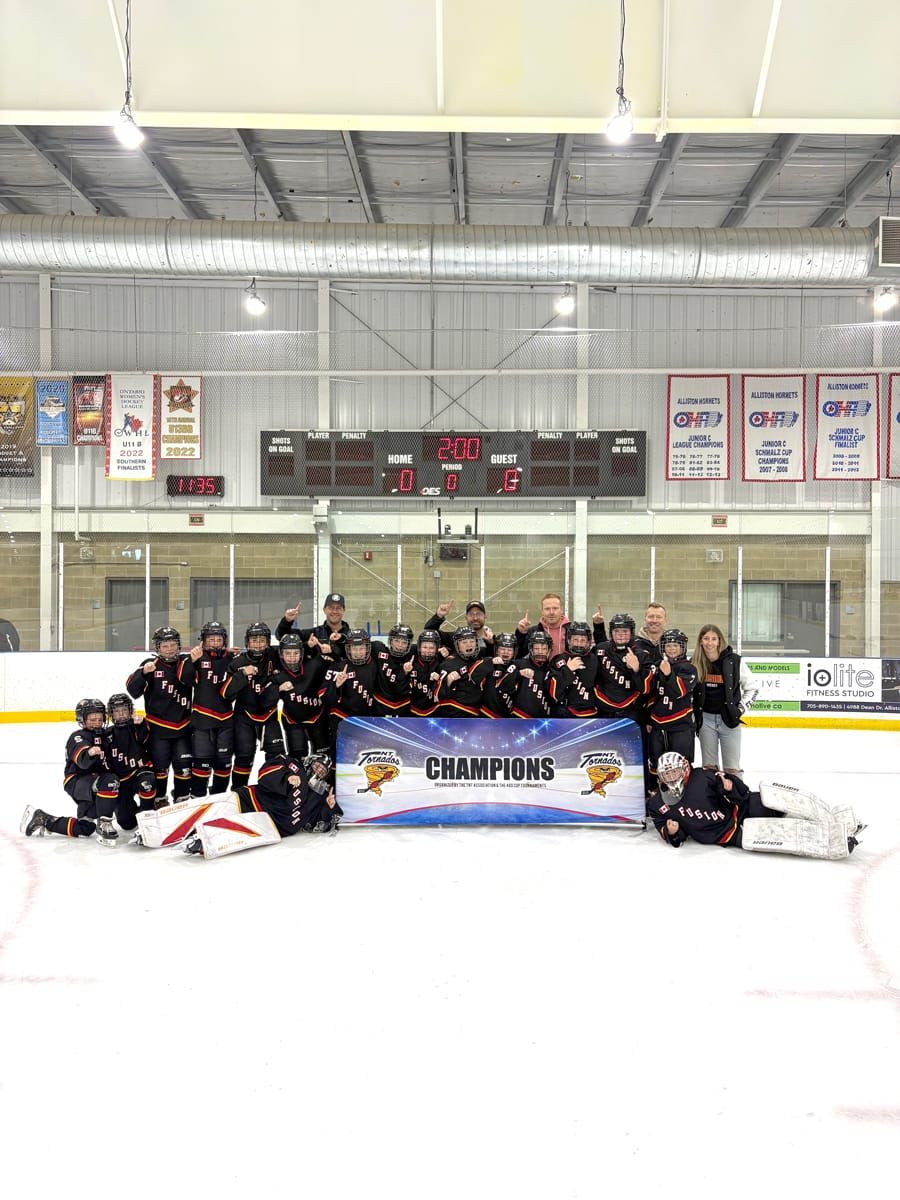 Centre Wellington Fusion U12AA team take home championship rings post image