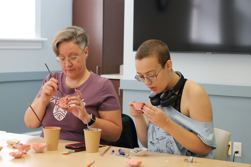 Elora library hosts ceramic poppies workshop post image