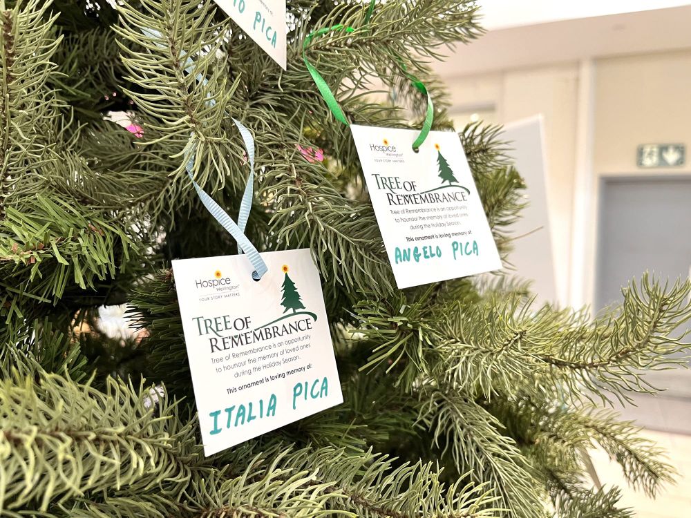 Hospice Wellington Tree of Remembrance ornaments available Dec. 1 to 21 post image