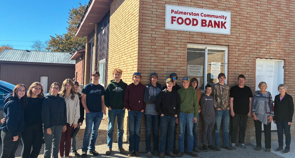 Norwell District Secondary School students support Palmerston Food Bank post image