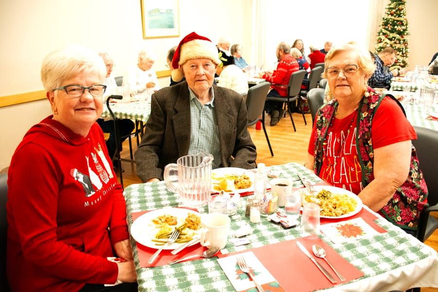 Seniors gather for holiday lunch at Victoria Park Senior Centre post image