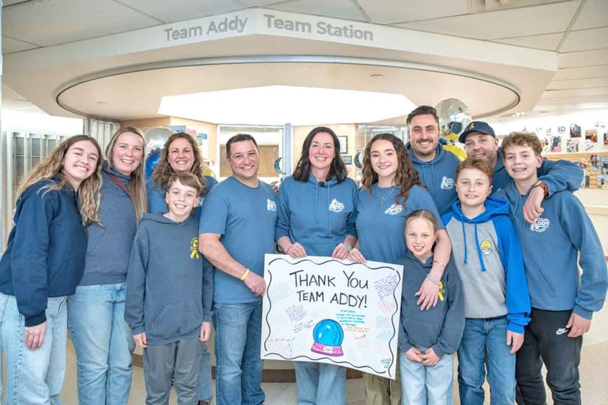 Another milestone for Team Addy