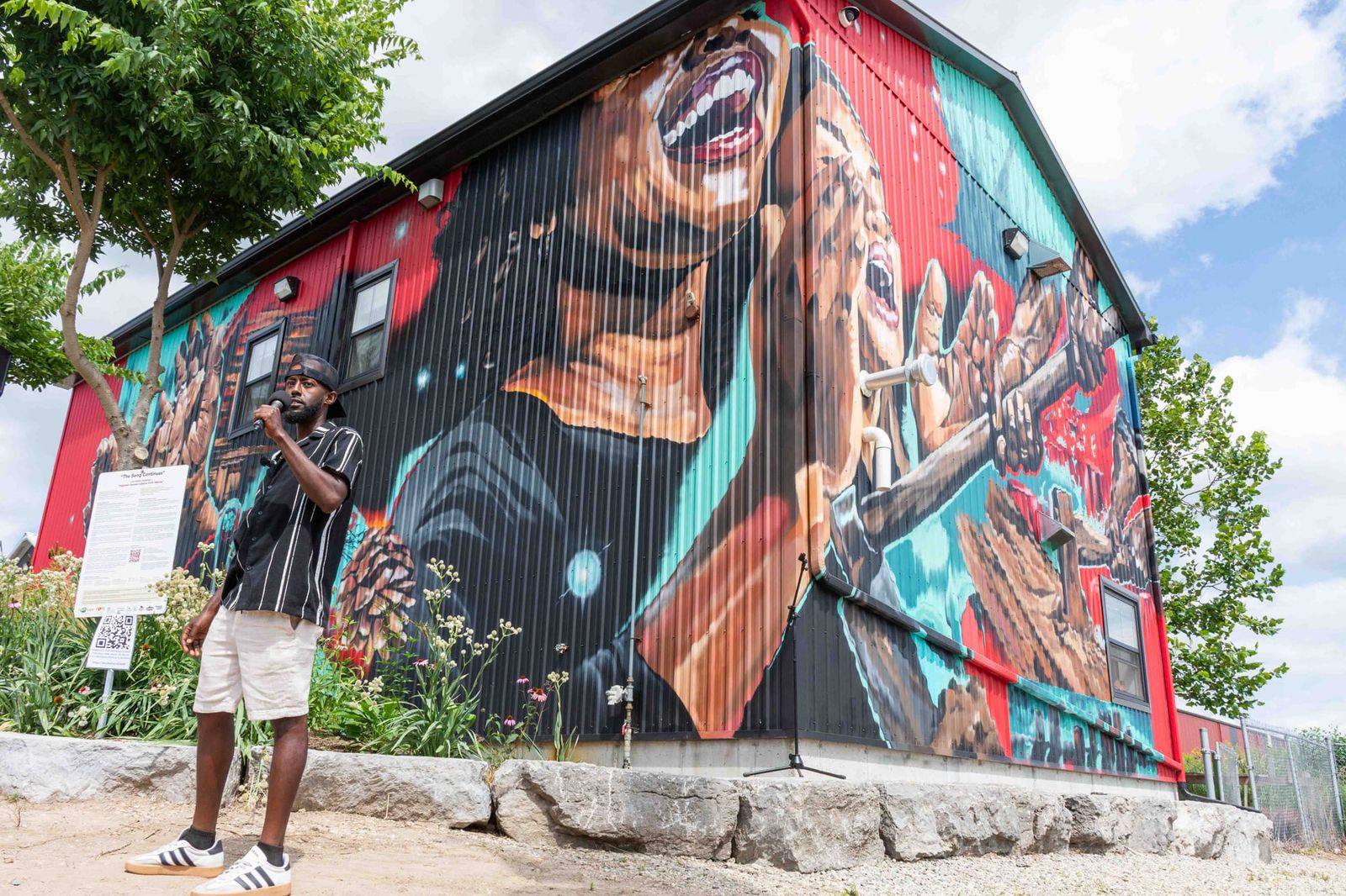 Wallenstein mural honours legacy of Queen’s Bush pioneers post image