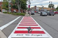Memorial crosswalk in Harriston completed post image