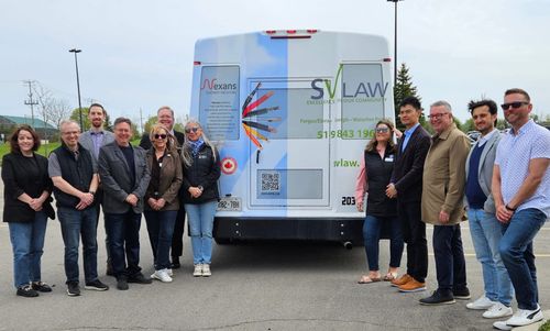 Elora and Fergus shuttle bus has new sponsors, new look this year post image