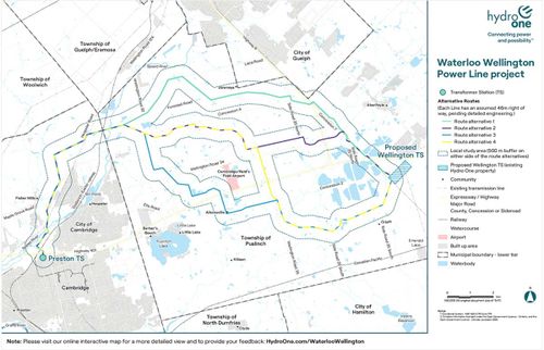New hydro transmission line proposed through Puslinch post image