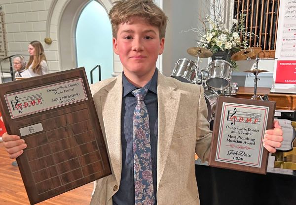 Belwood teen named ‘Most Promising Musician’ post image
