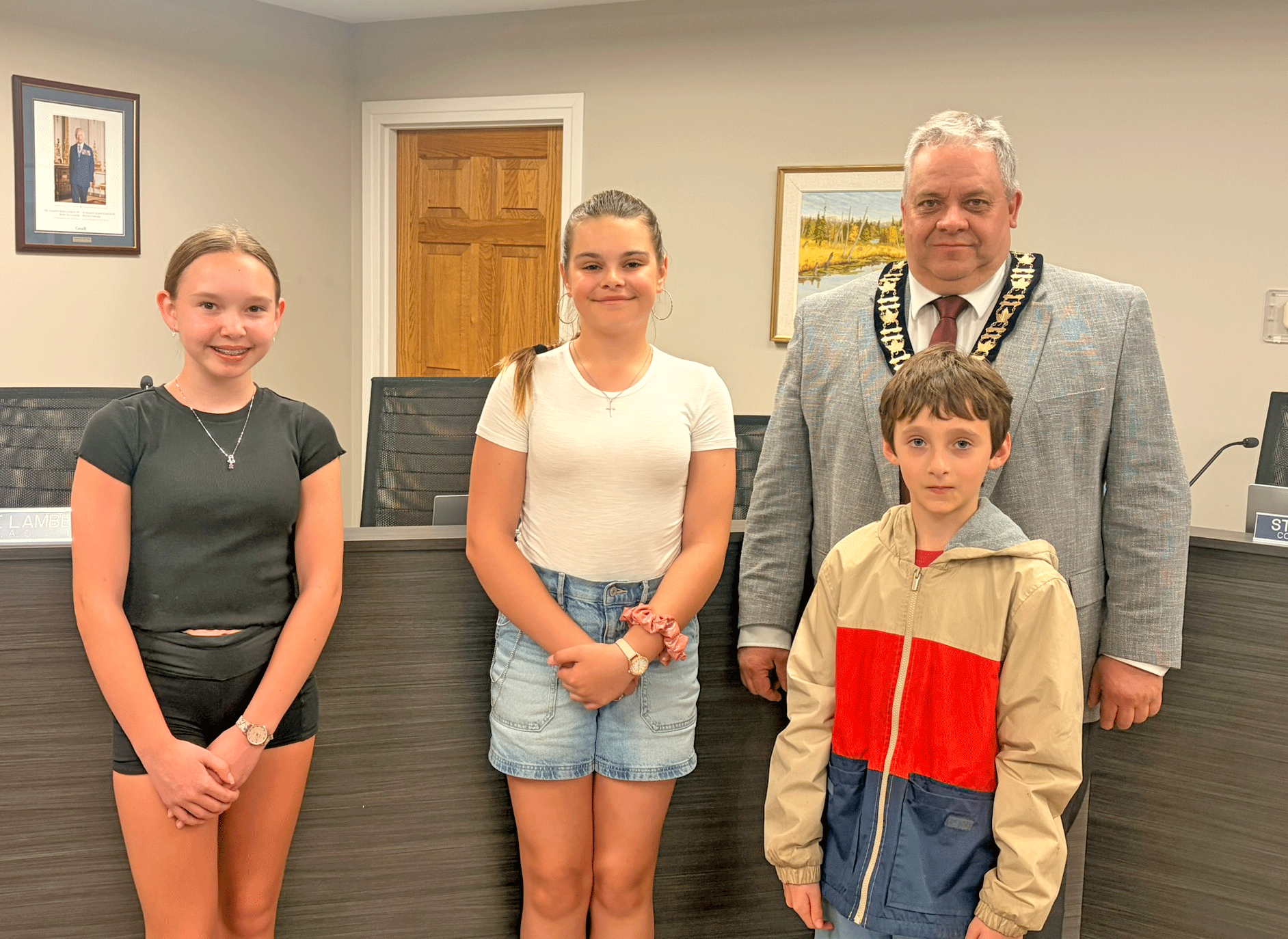 Young artists collaborate on Wellington North’s All Are Welcome Here decal post image