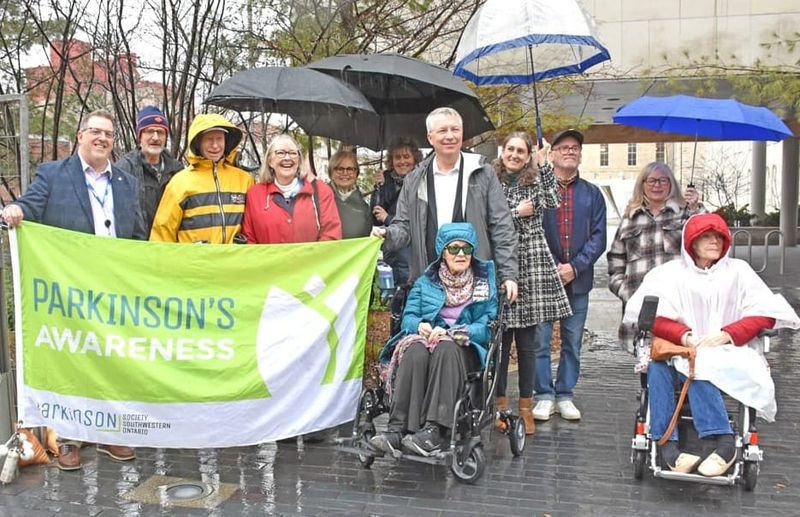 Flying a flag to raise awareness of Parkinson’s Disease post image