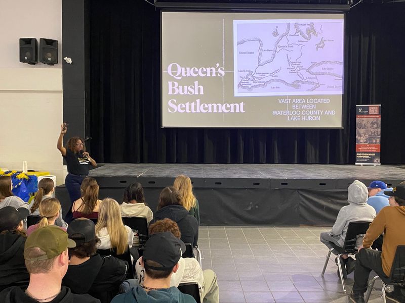 Tracy Lee discusses Black history at high school presentation post image